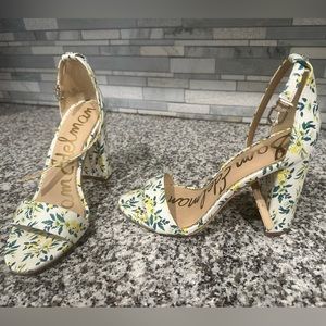 Sam Edelman Floral Heels